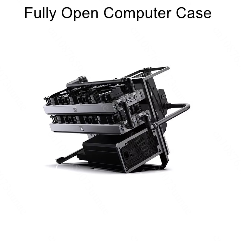 Aluminum Open Frame Test Bench Water Cooling - B-CE-X Rangka Terbuka untuk Sistem Pendingin