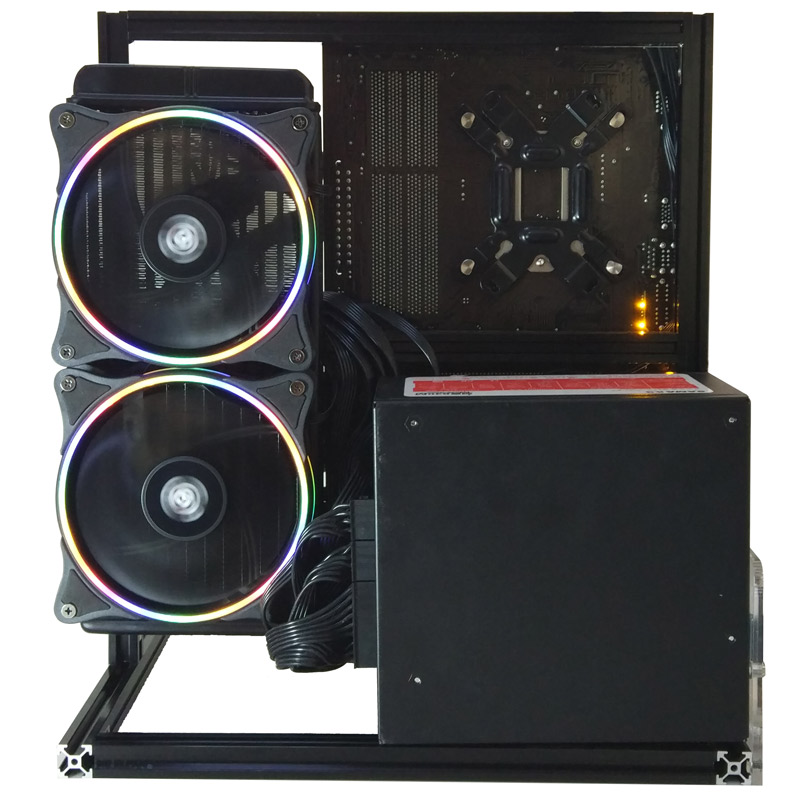 Bangku Tes Aluminium Pendingin - Aluminum Open Frame Test Bench Water Cooling ulasan dan harga